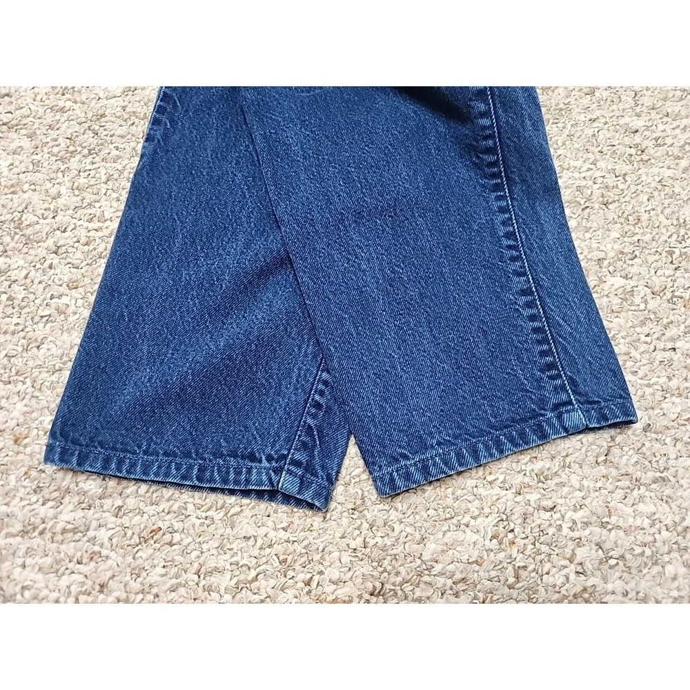 I.O.U Jeans VTG 80's 90's Blue Rinse 33x32 Baggy Tapered Skater‎ 30x30 Actual
